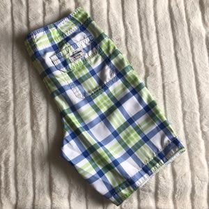 Abercrombie & Fitch Plaid Swim Shorts
